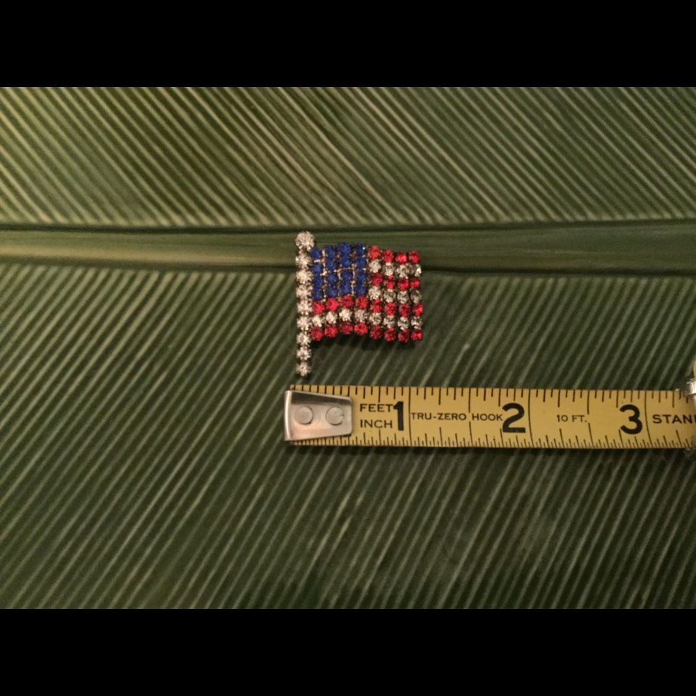 Patriotic Rhinestone 🇺🇸 Brooch - Picture 4 of 6